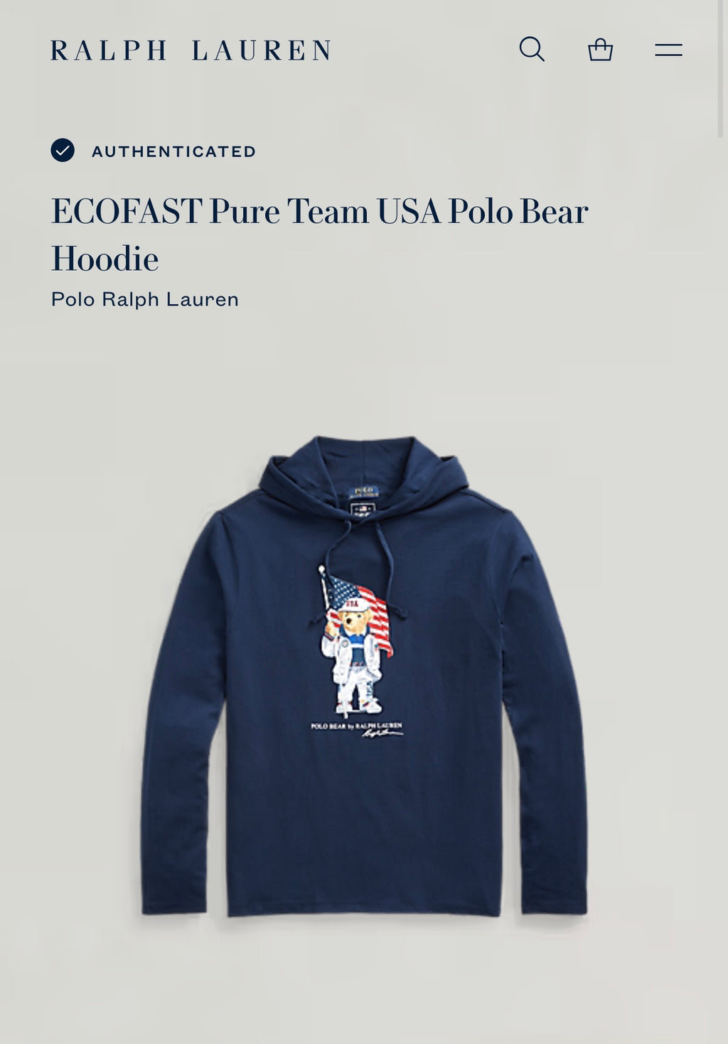 SUDADERA RALPH LAUREN