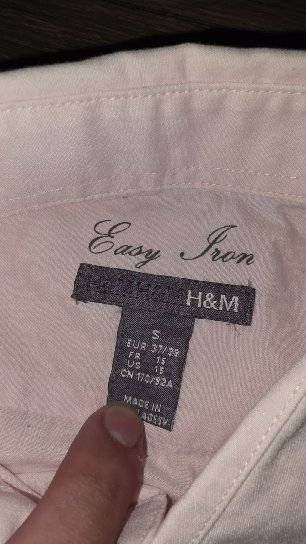 CAMISA H&M