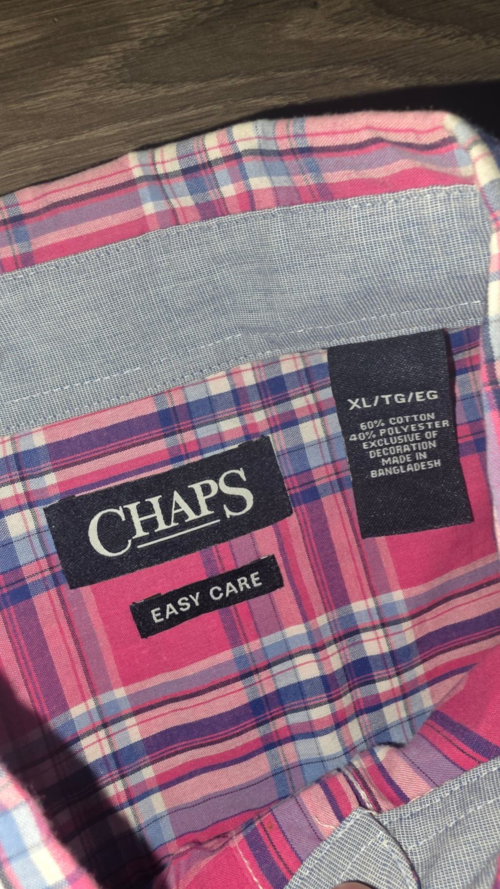 CAMISA CHAPS