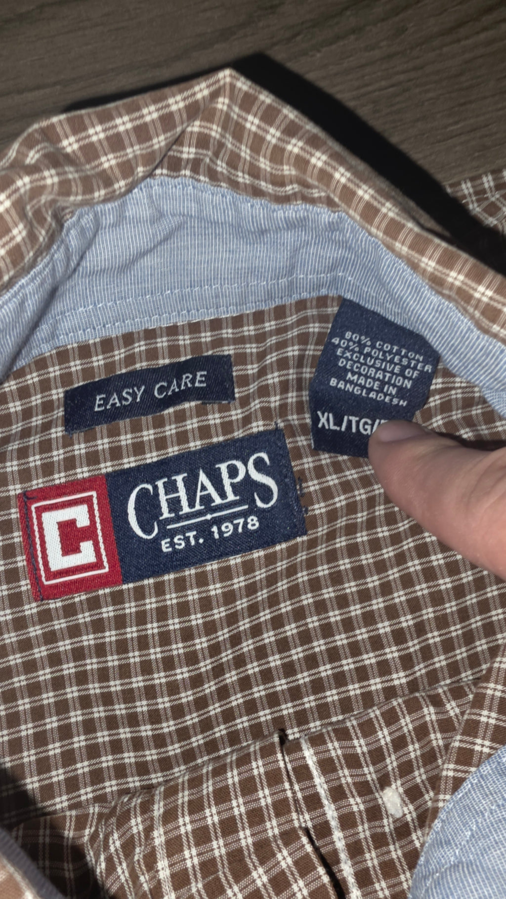 CAMISA CHAPS