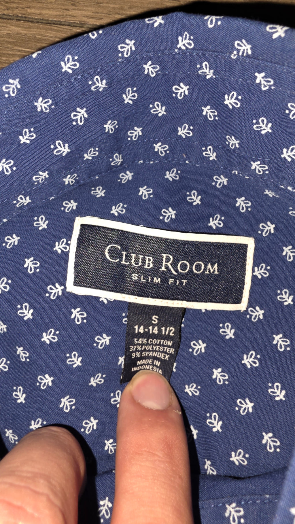 CAMISA CLUB ROOM